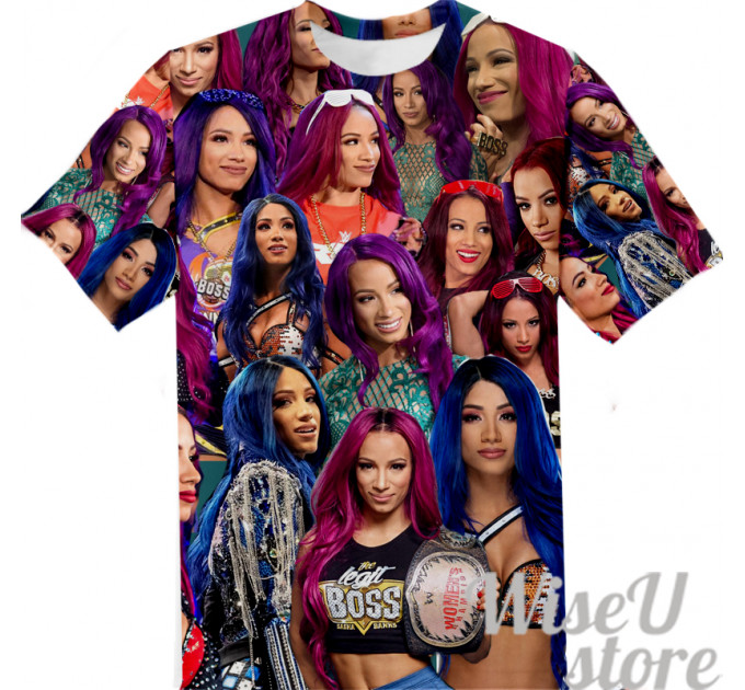 T shirt sasha banks hot sale